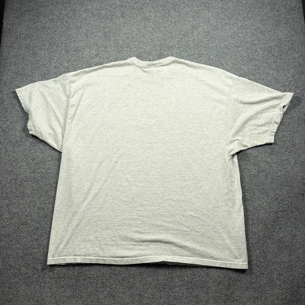 Y2K Notre Dame Champion T-Shirt Mens XXL Gray Football Short Sleeve Graphic Tee - Picture 6 of 11